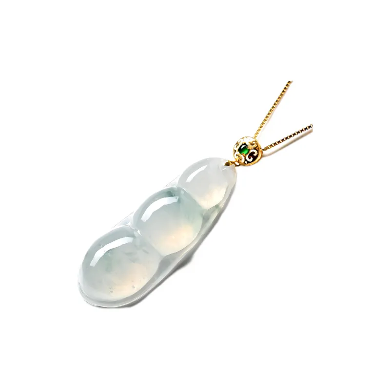 Abby's Wonderland Glutinous Jade Jadeite Pendants Unisex-4