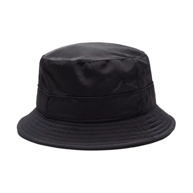 UNDEFEATED Polyester Bucket Hats Unisex Black-1
