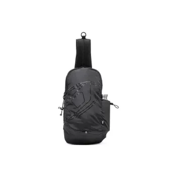 DIESEL Polyester Shoulder Bag Crossbody Bag Men's Black