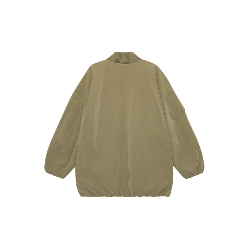GANNI Oversized Multiple pocket Bomber Jacket-1