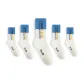 5 White Blue