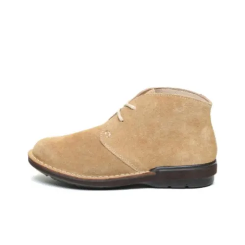 MoonStar Slow Factory SL Chukka Durable Breathable Mid-Top Casual Shoes Women's Brown