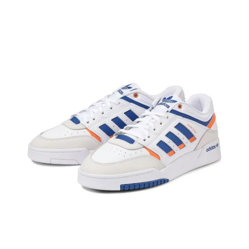 Adidas Originals Drop Step Low 'White Blue Orange'-1