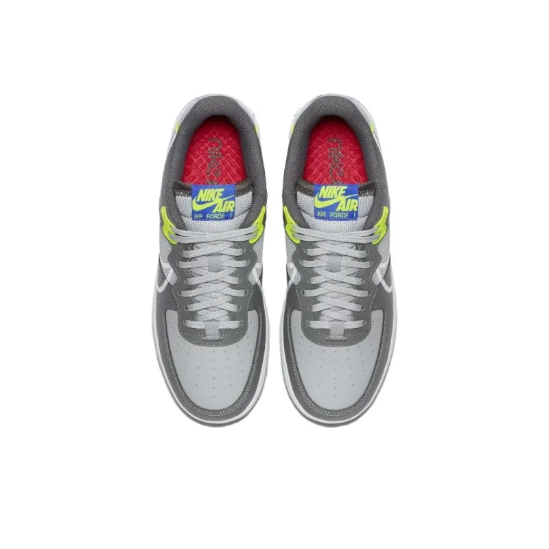 Nike Air Force 1 React Wolf Grey Men's-2