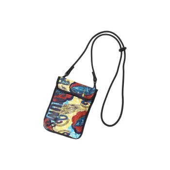 CHUMS Polyester Shoulder Bag Crossbody Bag Unisex River Guide Print