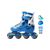 Blue+Helmet+Protective Gear+Backpack+Road Barriers Accessories