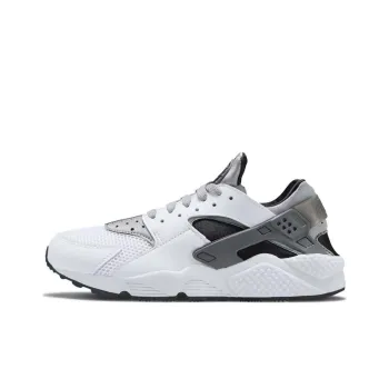 Nike Air Huarache Run White Wolf Grey Black