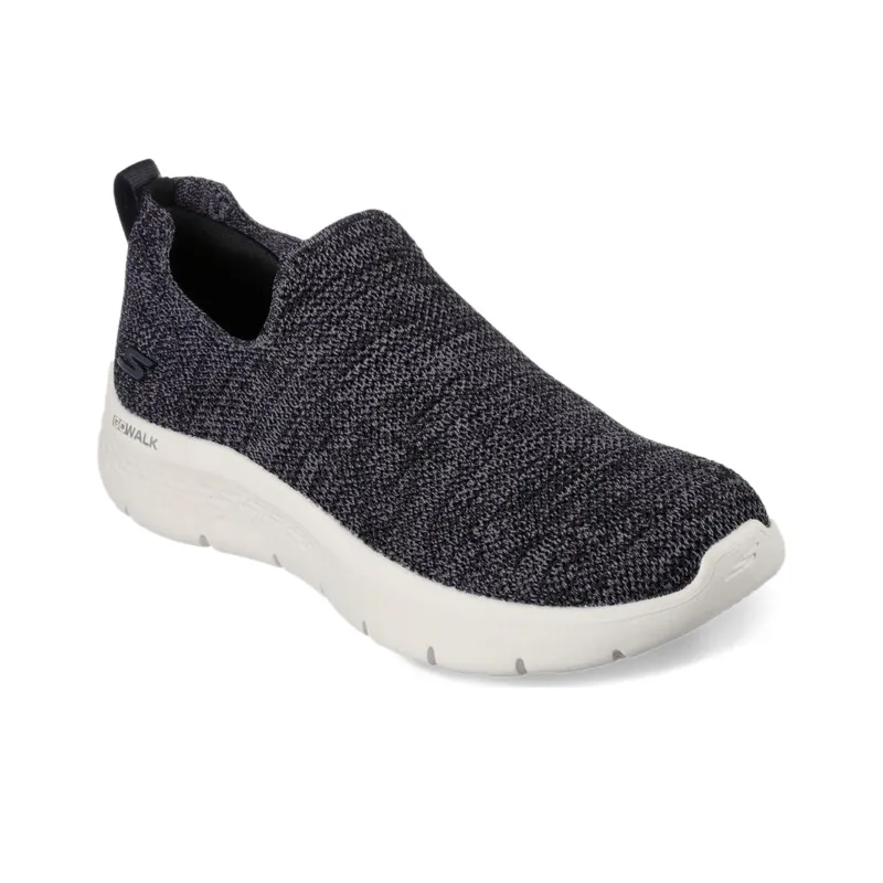 Skechers Go Walk Fle Abrasion Resistant Breathable Low Top Casual Shoes Women's Black-2