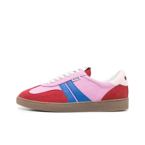 MSGM Skateboard Shoes Women's Low-Top Pink