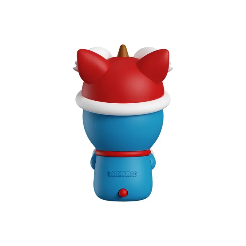 ROCK Doraemon Figure Print Year Of The Dragon New Year Aromatherapy Plush Ornament Chibi Figures-17