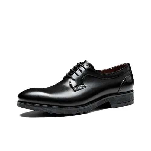 Hautton Jeans Dress Shoes Men Low-Top