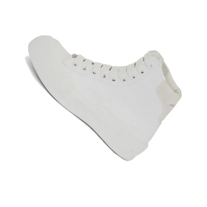 Alexander McQueen Deck Plimsoll High Top Sneaker Optical White Women's-2