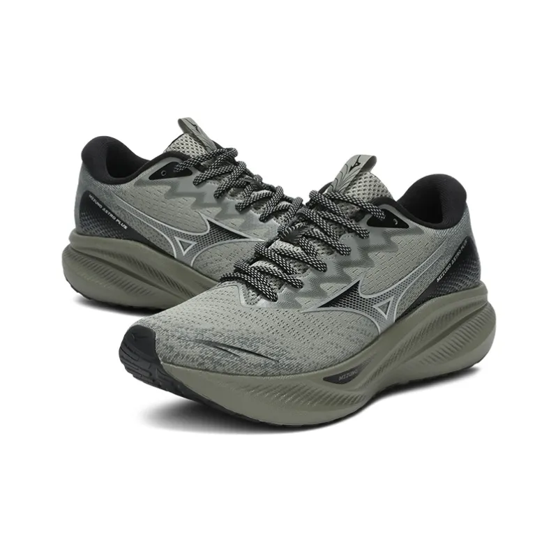 Mizuno ASTRO PLUS Running Shoes Unisex Low Top Dark Gray-2
