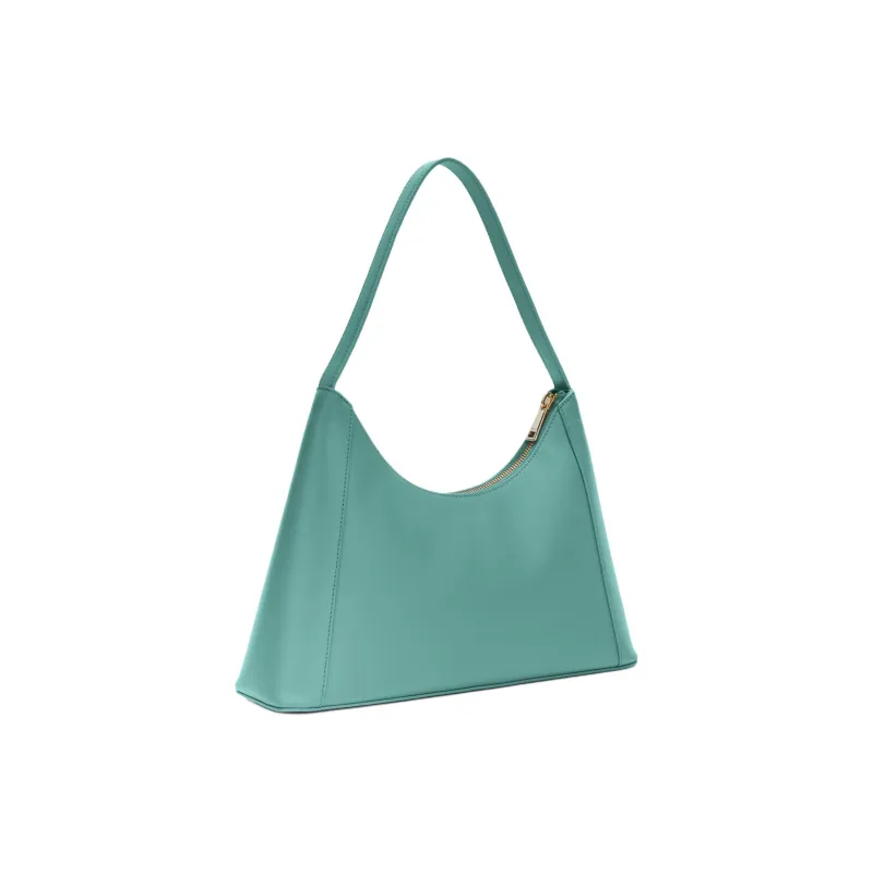 Furla Diamante Soft Calfskin Shoulder Bag, Handbag, Shoulder Bag Women's Azure Blue-1