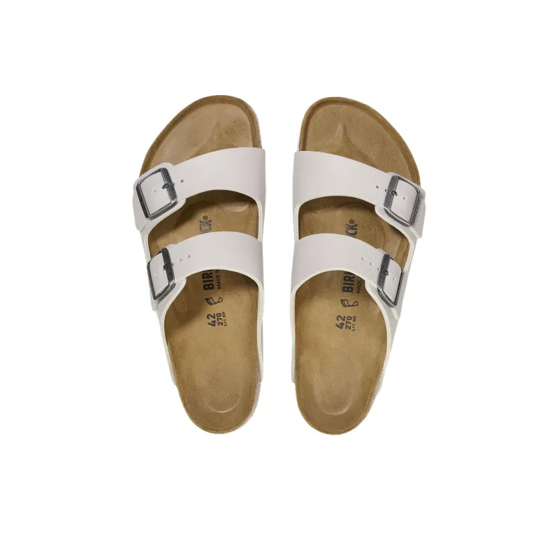 Birkenstock Arizona Slide Slippers Men's Light Gray-4