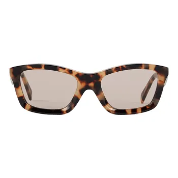 TOTEME Acetate Square Sunglasses Women's Tortoiseshell