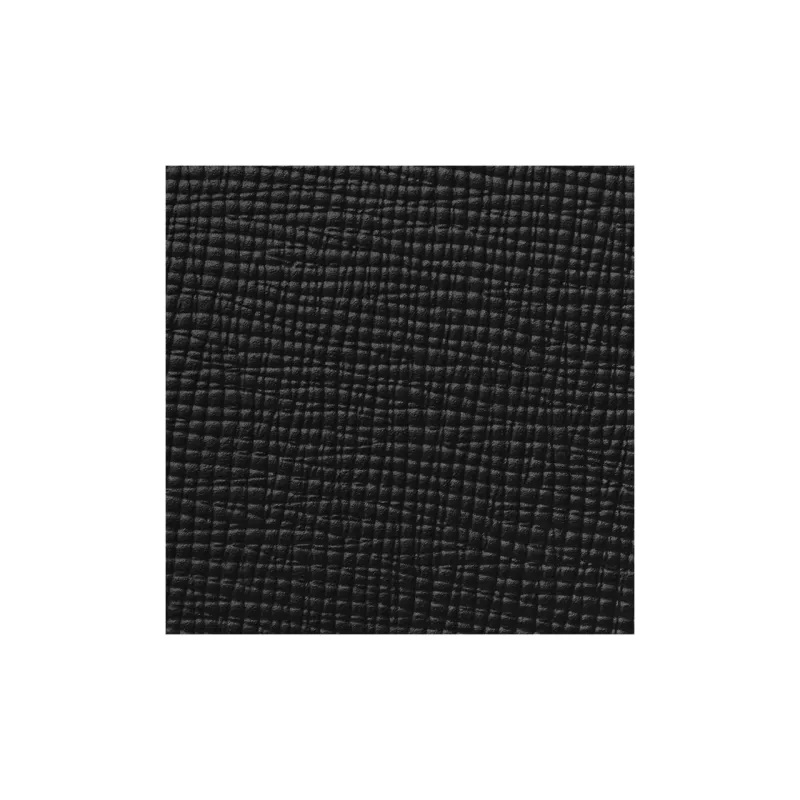 CARTIER Textured Calfskin Card Holder Wallet Women's Black-5