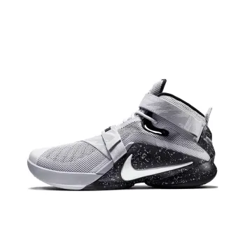 Nike LeBron Soldier 9 Wolf Grey White Black