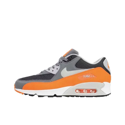 Nike Air Max 90 Essential Cool Grey Total Orange