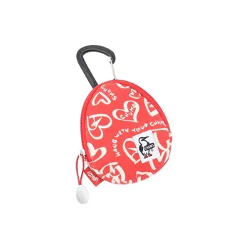CHUMS Cotton Coin Purse Unisex Heart Shaped Pattern