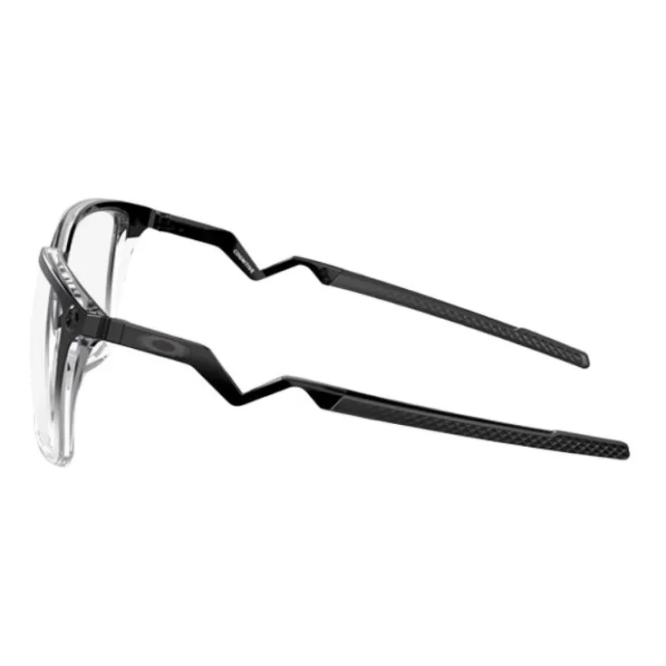 Oakley Titanium Alloy Rectangular Eyeglass Frames Unisex Black-2
