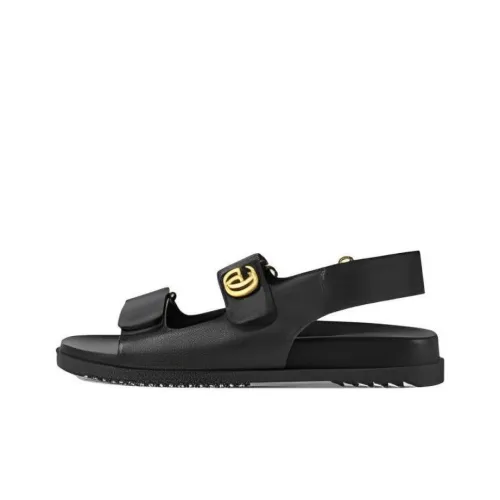 GUCCI GG Leather Sandals