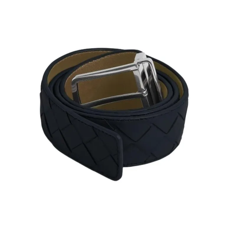 Bottega Veneta Intrecciato Reversible Buckle Belt-1