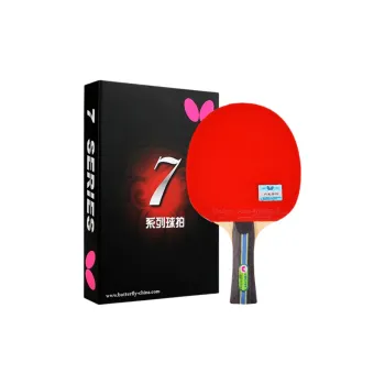Butterfly Ping Pong Paddles Unisex All Wood With Carbon Fiber Red/Black