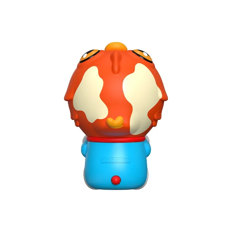 ROCK Doraemon Figure Print Year Of The Dragon New Year Aromatherapy Plush Ornament Chibi Figures-11