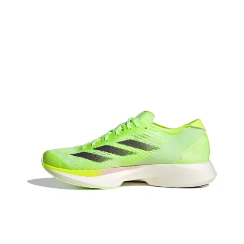 Adidas Adizero Takumi Sen 10 Green Spark Aurora Met. Lucid Lemon Women's