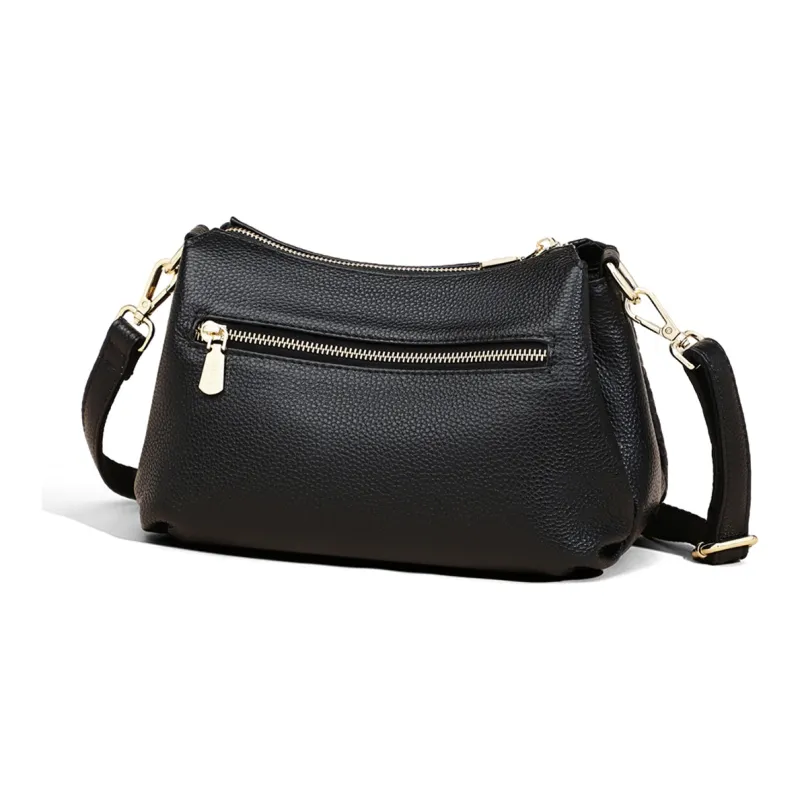COMELY Cow Leather, Synthetic Leather Mom Bag, Shoulder Bag, Crossbody Bag Regular Women's Black-2