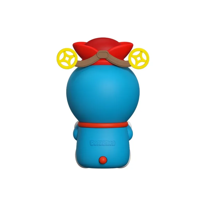 ROCK Doraemon Figure Print Year Of The Dragon New Year Aromatherapy Plush Ornament Chibi Figures-2
