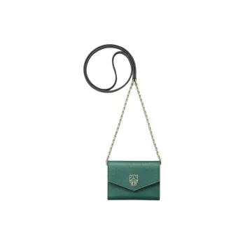CARTIER PANTHÈRE Calfskin Crossbody Bag Shoulder Bag Mini Women's Bright Green