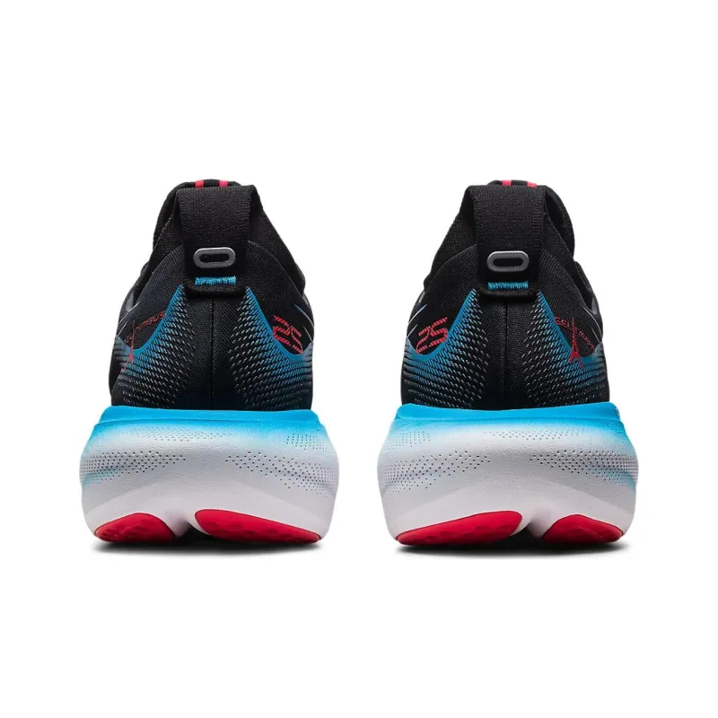 Asics Gel Nimbus 25 'Black Electric Red'-3