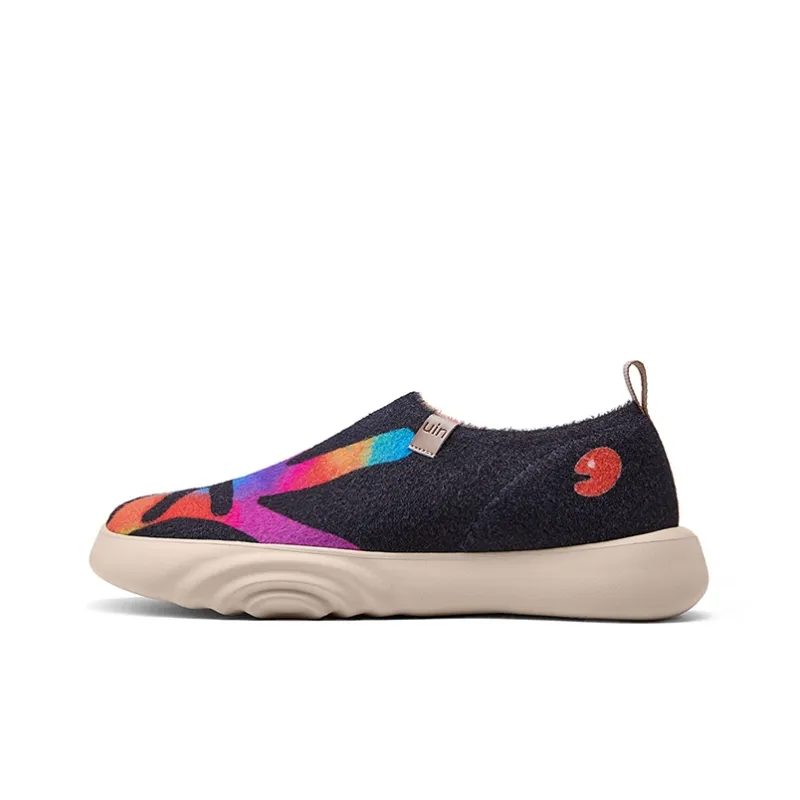 U.IN Painted Travel Shoes Toledo 15 Love Collection Casual Shoes Unisex-0