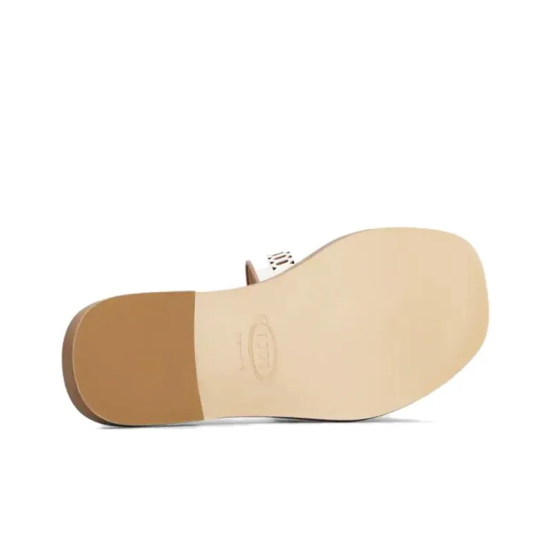 TOD'S Laser Cut Open Toe Sandals Women's-3