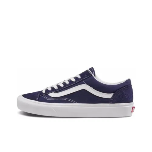 Vans Style 36 Skateboard Shoes Unisex Low-Top Blue