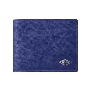 CARTIER Calfskin Card Holder Wallet Women's Ink