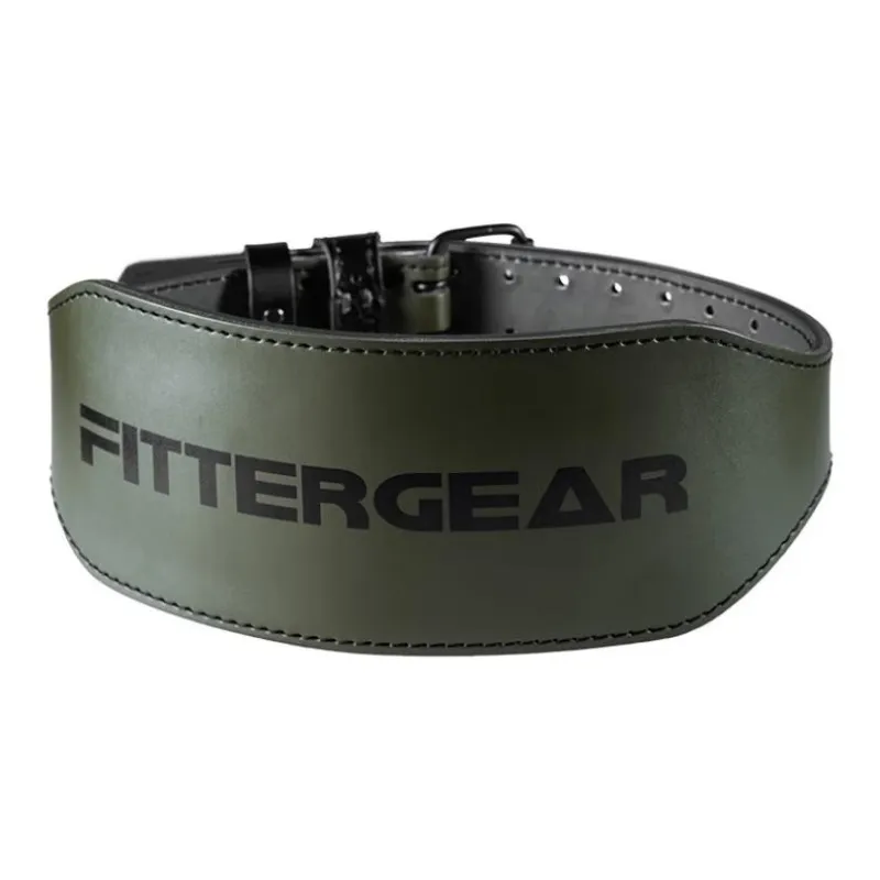 FITTERGEAR Back Support Braces Fitness Protective Compression Slip-Resistant Cow Leather Unisex-7