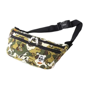CHUMS Cotton Fanny Pack, Shoulder Bag, Crossbody Bag Unisex Camouflage