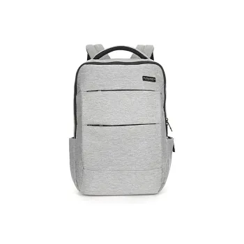 SUISSEWIN Polyester Students Commute Backpack Regular Unisex Dark Gray, Light Gray