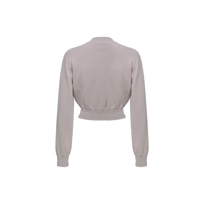 PINKO Love Bird appliqué Cropped Jacket-1