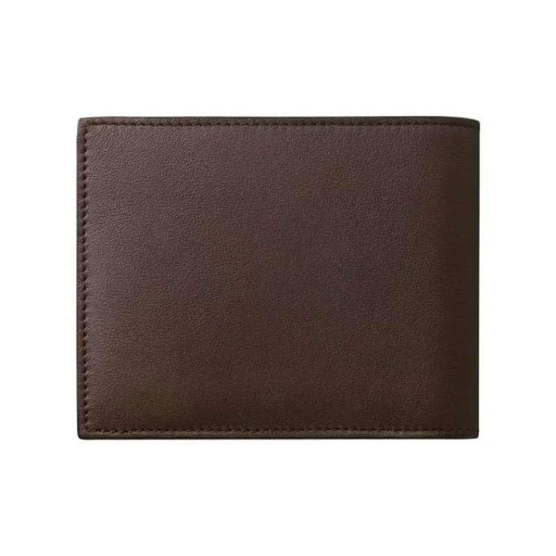 CARTIER Must De Cartier Calfskin Wallet Women's Chocolate-1