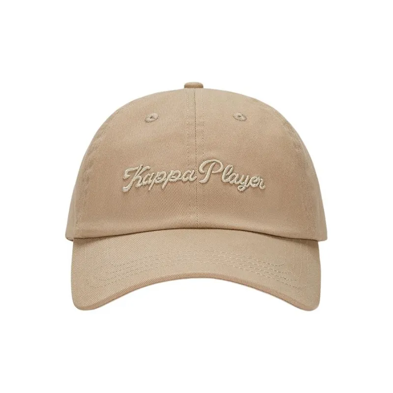 Kappa Cotton Baseball Caps Unisex Brown-1