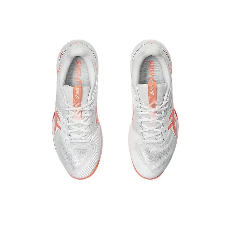 Asics Solution Speed Ff 3 Clay White Sun Coral Women's-3