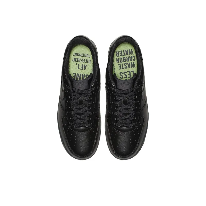 Nike Air Force 1 Flyleather Black-3