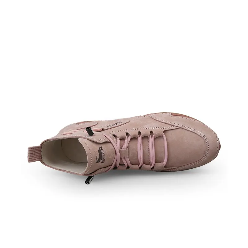BECK Anti-Slip Wear-Resistant High-Top Casual Shoes Women's-3