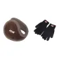 Black Glove+Coffee Earmuff