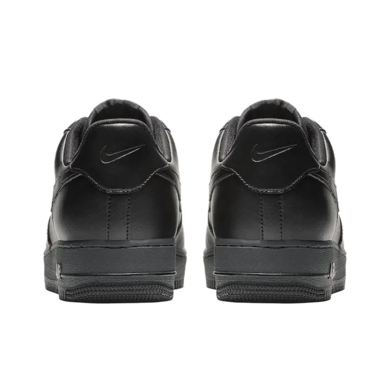 Nike Air Force 1 Flyleather Black-4