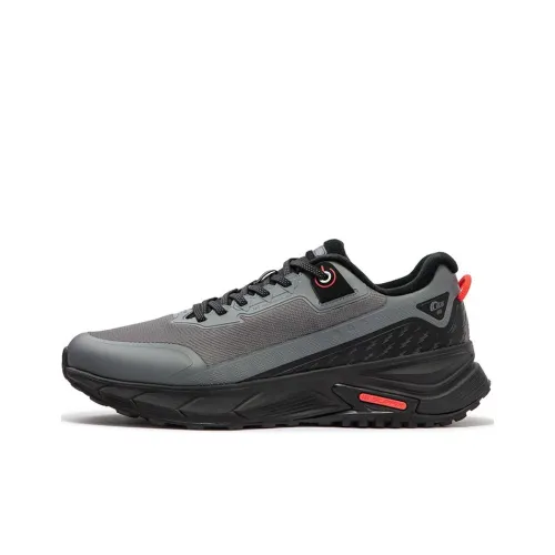 361° Abrasion Resistant Waterproof Slip Resistant Low Top Running Shoes Men's Gray Black